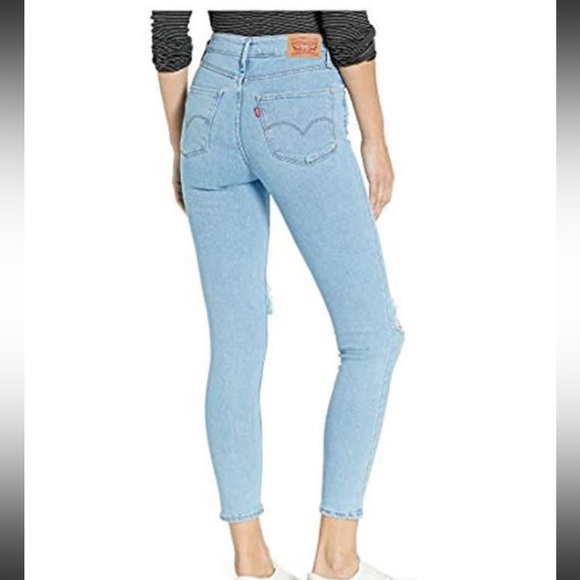 Levi’s 721 high rise, skinny ankle jeans, size 29 - Picture 2 of 5